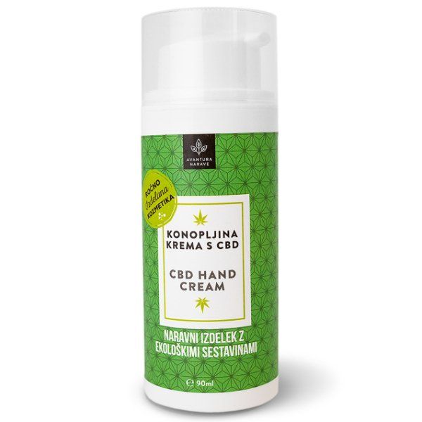 Konopljina krema s CBD - 90 ml