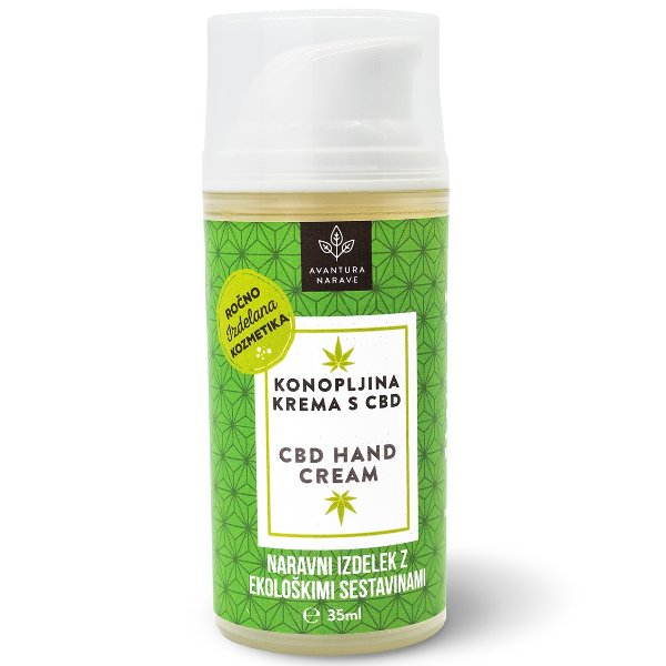 Konopljina krema s CBD - 35 ml